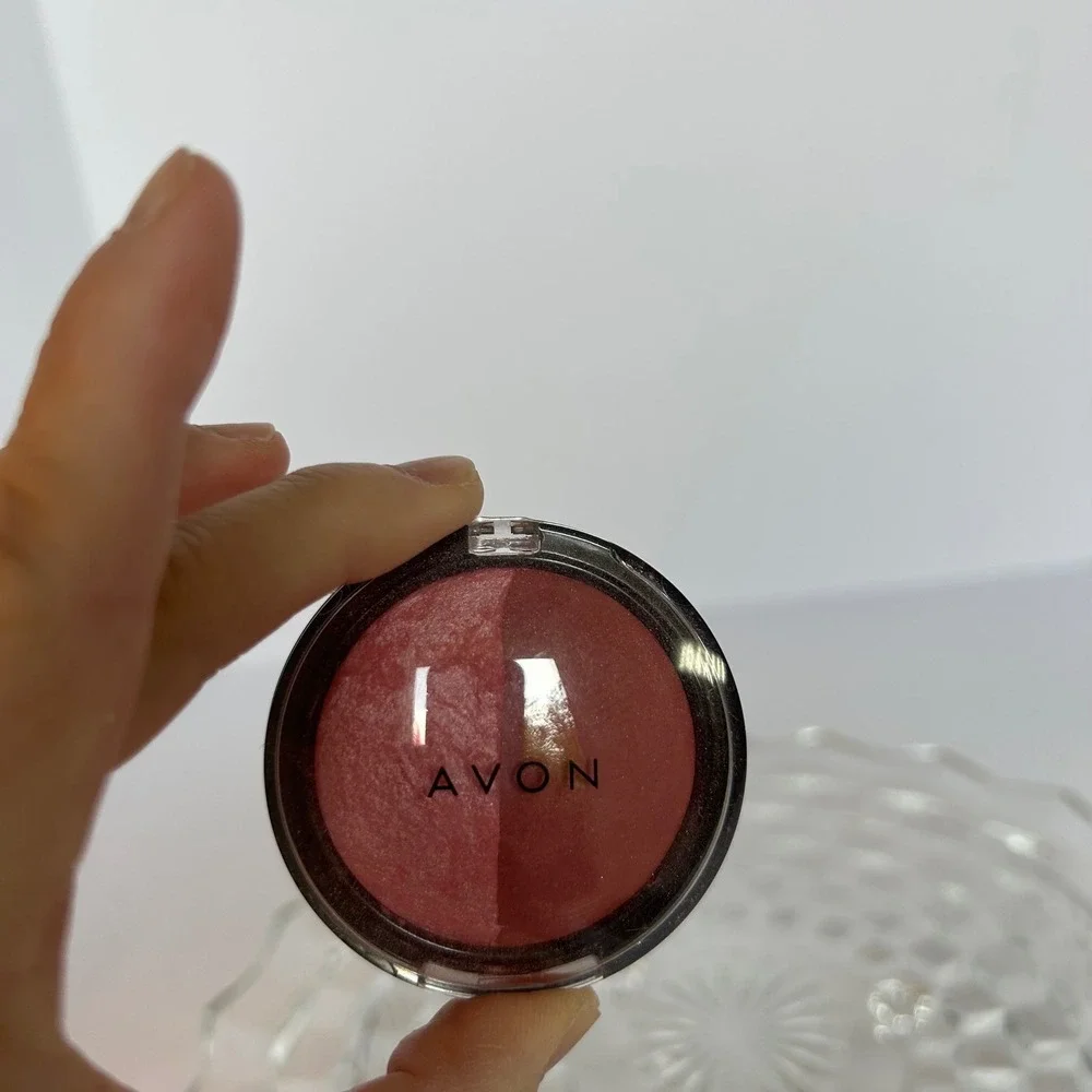 Avon Satin Deluxe Blush Duo Neutral‎ Blush Makeup